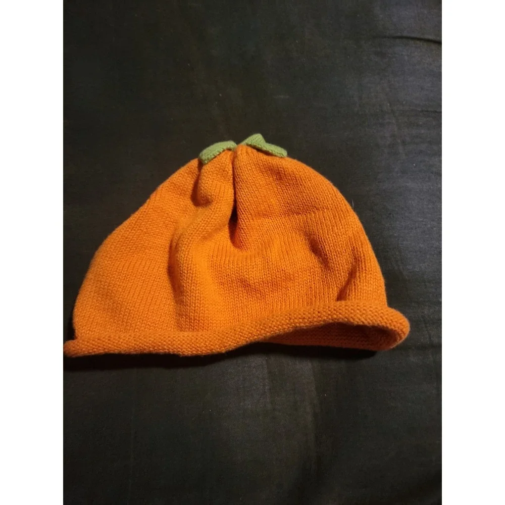 Gymboree pumpkin hat size 3 6 months Halloween fall